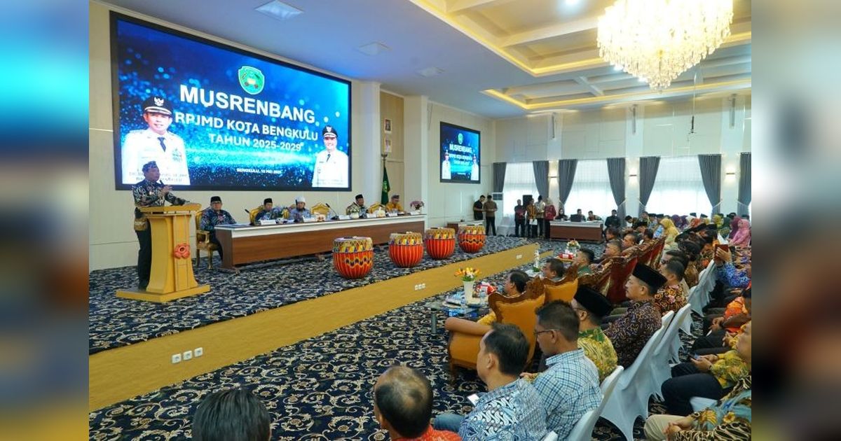 RPJMD Bengkulu 2025-2029: Gubernur Tekankan Sentuhan Nyata untuk Rakyat
