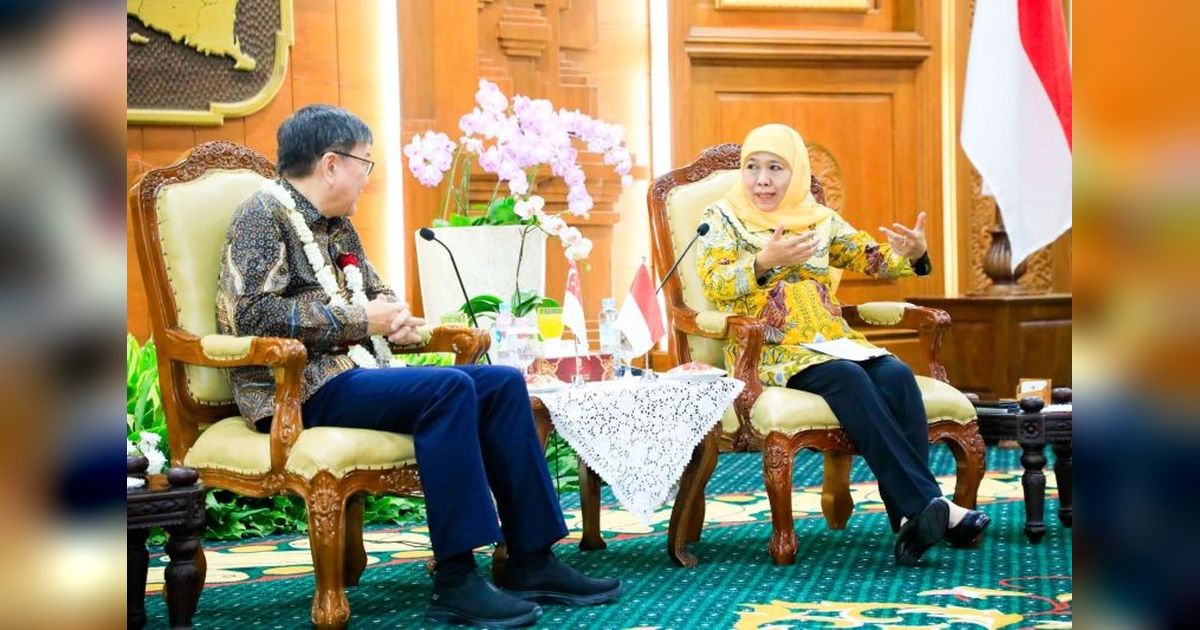Jatim dan Singapura Perkuat Kerja Sama Strategis di Berbagai Sektor