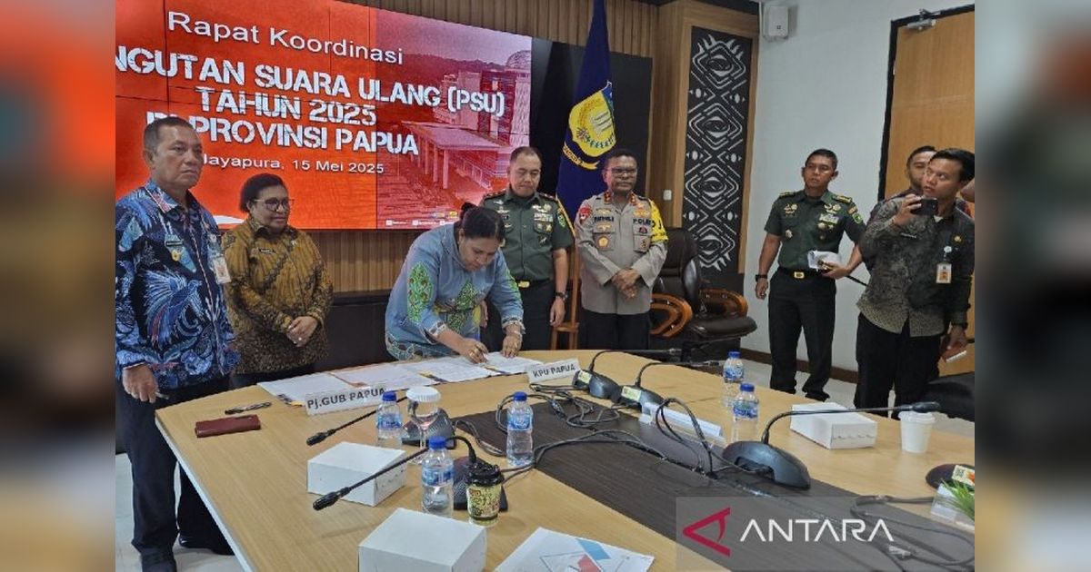 Wamendagri Dukung Penuh Suksesnya PSU Pilgub Papua Agustus 2025