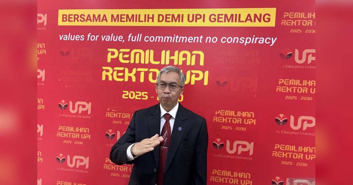 Prof. Didi Sukyadi Terpilih Sebagai Rektor UPI Periode 2025-2030