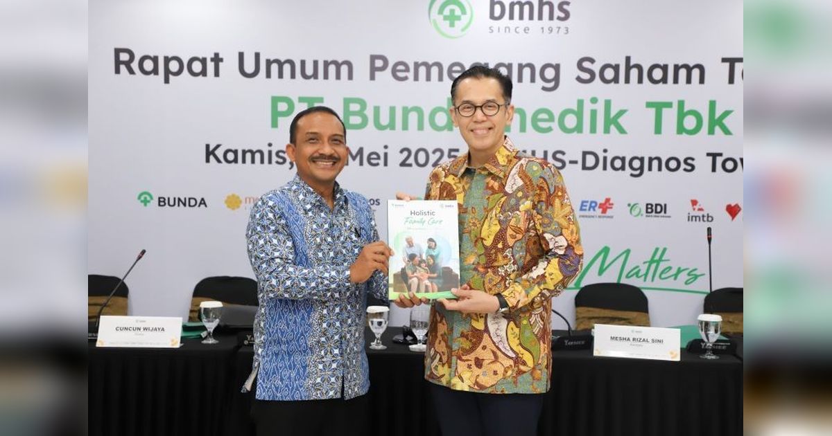 Bundamedik (BMHS) Raup Untung Rp5,1 Miliar di Kuartal I-2025, Didorong Efisiensi dan Rumah Sakit Baru