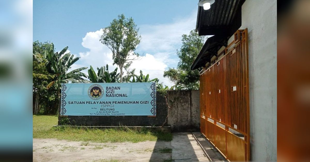 Dapur MBG Belitung Direnovasi, Program Makan Bergizi Gratis Sementara Dihentikan