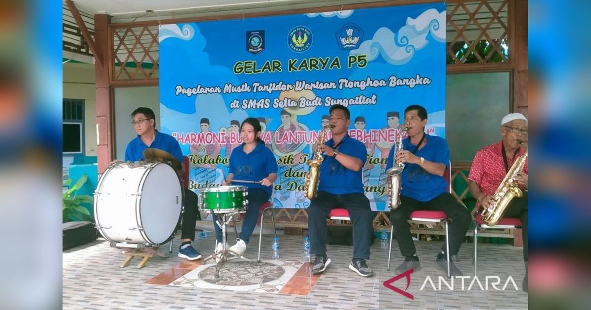 SMA Setia Budi Bangka Lestarikan Musik Tanjidor Tionghoa: Warisan Budaya Menggema di Bangka Belitung