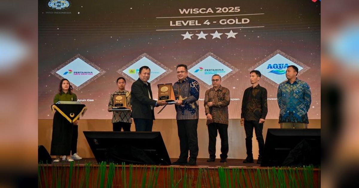 PLN Indonesia Power Raih Tiga Penghargaan Gold di Ajang WISCA 2025