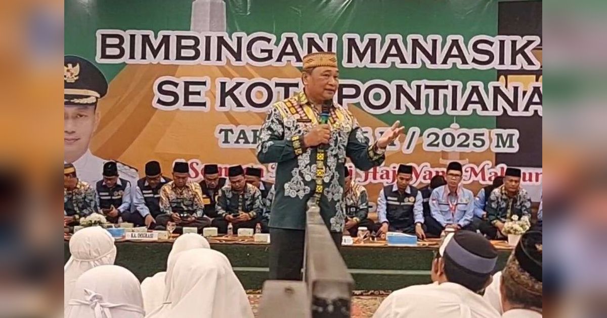 Kakanwil Kemenag Kalbar Berikan Pembekalan Manasik Haji kepada JCH Pontianak