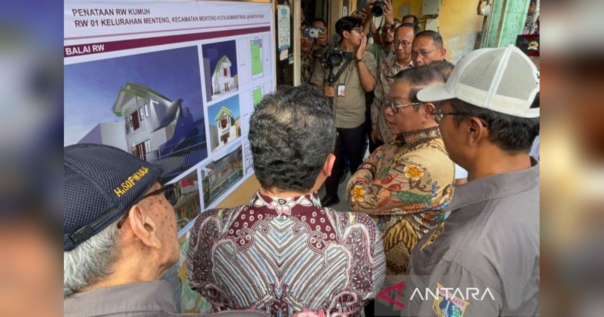 Pemprov DKI Jakarta Perbaiki 55 RW Kumuh, Targetkan Jakarta Lebih Layak Huni