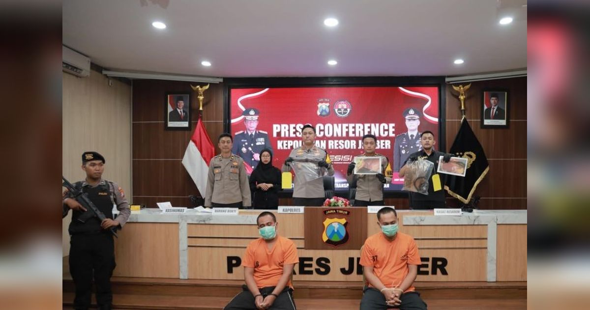 Polres Jember Ringkus Dua Pelaku Pembunuhan Sadis yang Buron 12 Tahun di Malaysia