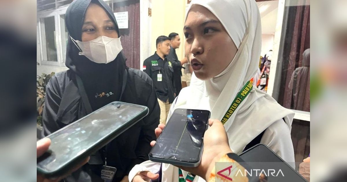 Mahasiswi Hafidzah 18 Tahun Jadi Calon Haji Termuda Sulteng 2025