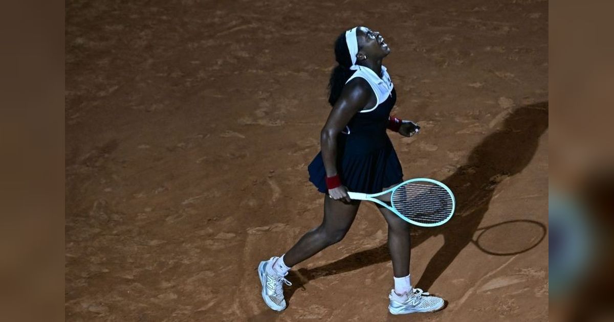 Coco Gauff Raih Tiket Final Roma Terbuka Usai Pertarungan Tiga Jam