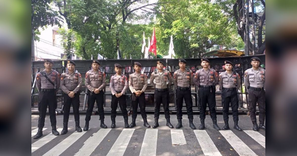 511 Personel Amankan Sidang Hasto, Cegah Gesekan Massa Pro-Kontra
