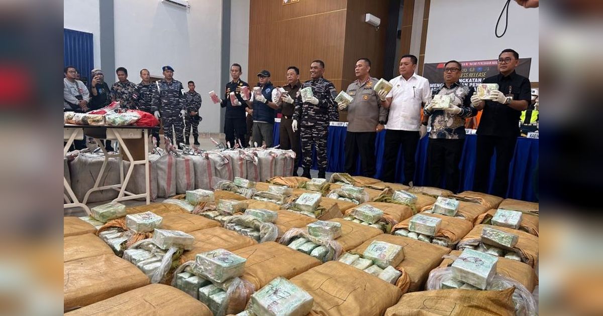 Sinergi Aparat Kunci Berantas Peredaran Narkoba di Kepri, 1,9 Ton Sabu dan Kokain Digagalkan