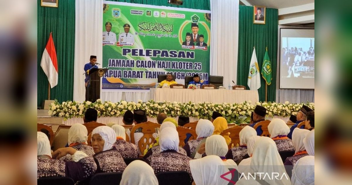 21 Calon Haji Asli Papua Berangkat ke Tanah Suci, Doa untuk Kesehatan dan Keselamatan