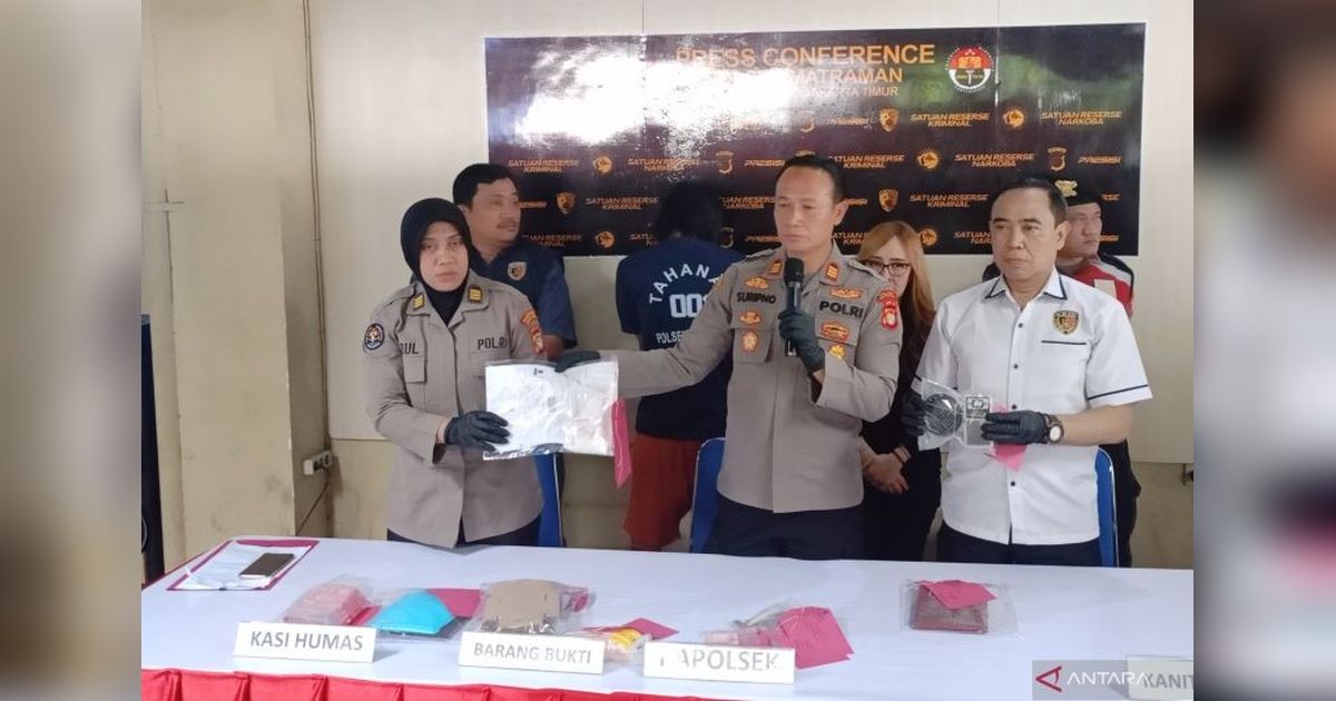 Modus Baru Pengedar Narkoba di Jaktim: Jual Sabu Berkedok Teh Manis
