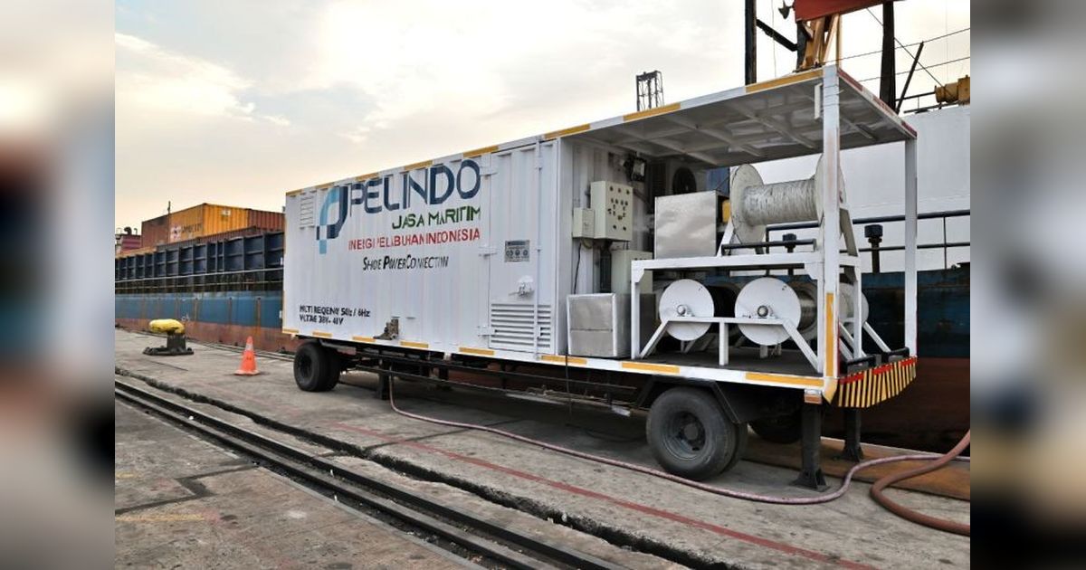 PT Energi Pelabuhan Indonesia Tingkatkan Layanan Green Port dengan Onshore Power Supply