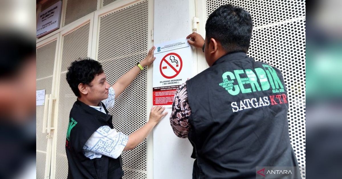 Pemkot Surabaya Perketat Pengawasan Kawasan Tanpa Rokok