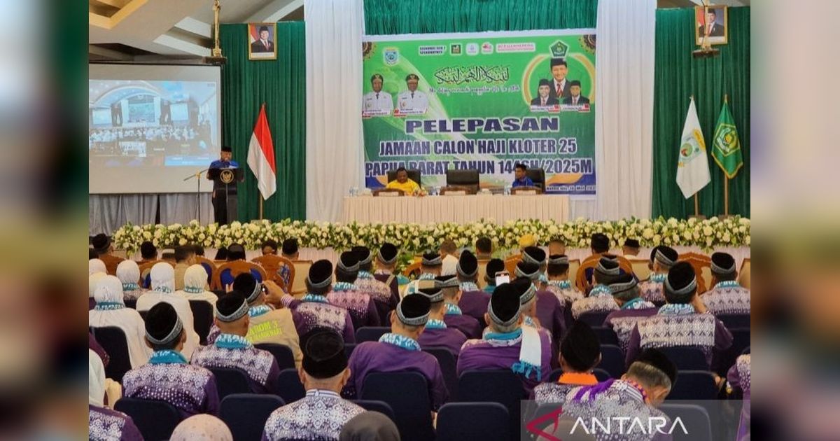 393 Calon Haji Papua Barat Berangkat ke Tanah Suci, Doa untuk Ibadah yang Mahrur