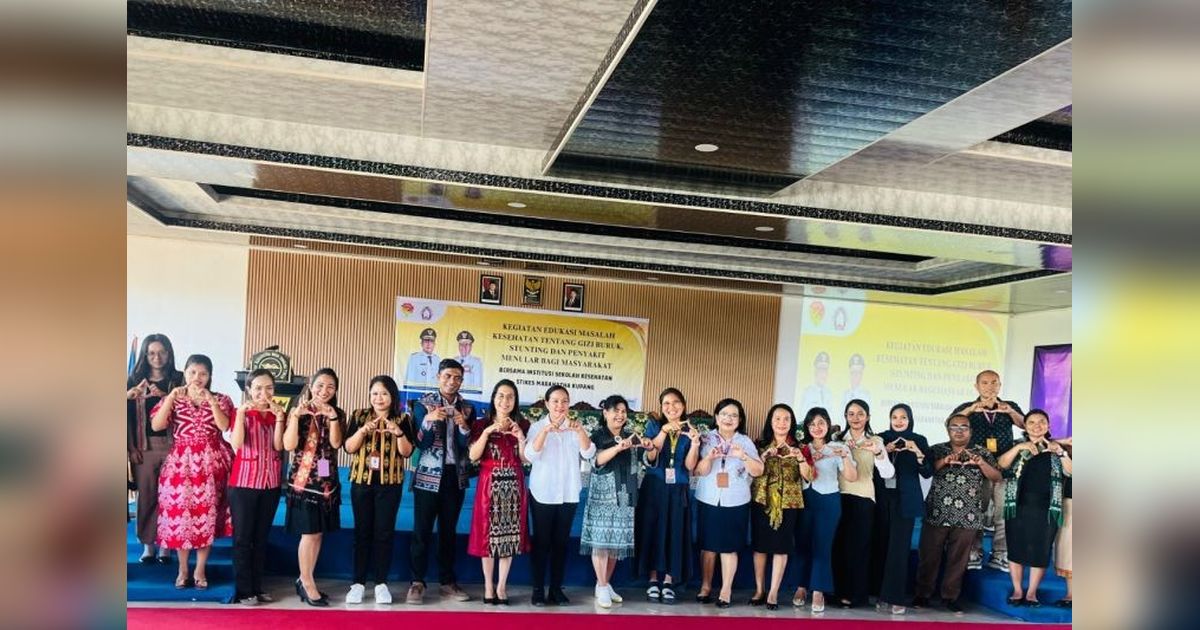 Dinkes NTT dan STIKES Maranatha Kupang Gelar Edukasi Pencegahan Stunting