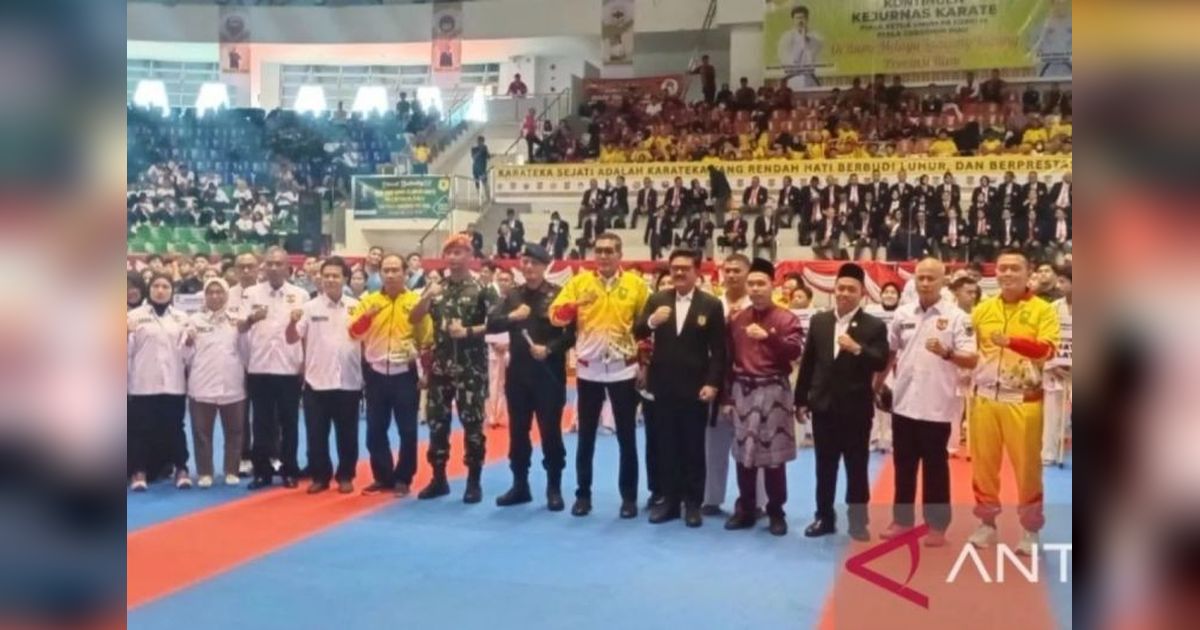 1.025 Atlet Karate Berebut Gelar Juara di Kejurnas Riau