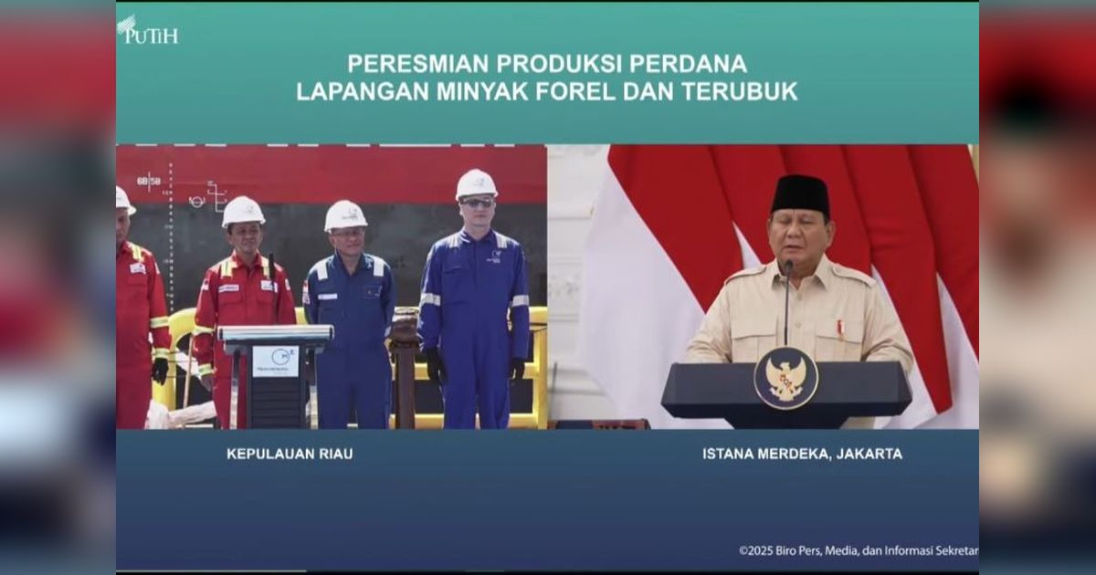 Prabowo: Proyek Migas Natuna Bukti Kehebatan Teknologi Anak Bangsa
