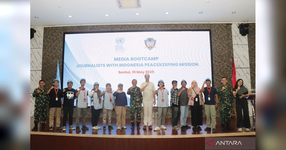 Boot Camp Jurnalis: TNI dan PBB Latih Wartawan Jelang Misi Perdamaian di Kongo