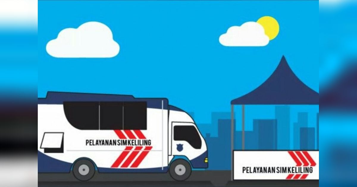 Layanan SIM Keliling di 5 Lokasi Jakarta Hari Ini, Perpanjang SIM A dan C Anda!