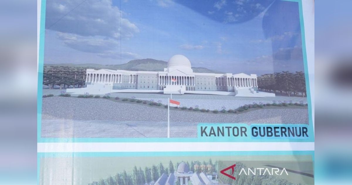 Rancangan Kantor Gubernur Papua Pegunungan Mirip Gedung Capitol AS