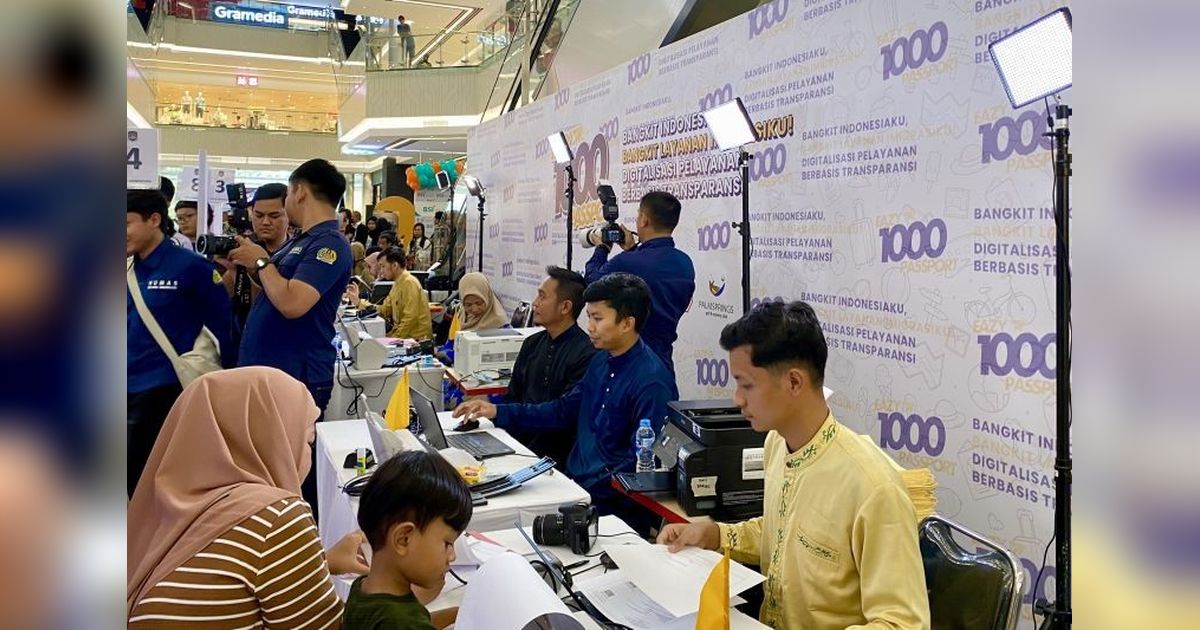 Imigrasi Kepri Permudah Layanan Paspor, 1.000 Paspor Diproses Akhir Pekan Ini!