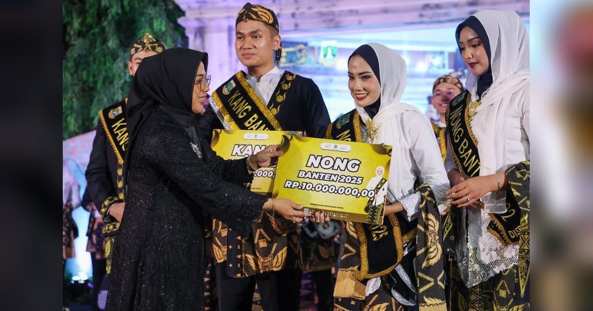 Nabil dan Ratu Inayah: Duta Pariwisata Baru Banten Raih Mahkota Kang Nong 2025
