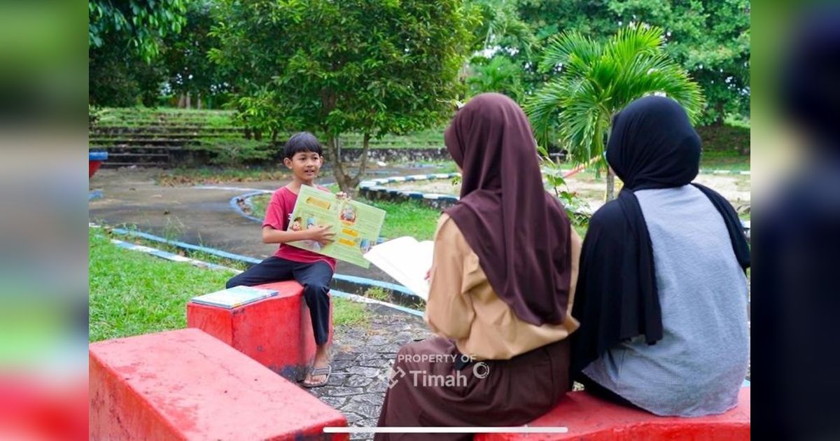 PT Timah Optimalkan Taman Baca Rumah Stannia, Tingkatkan Minat Baca Anak di Lingkar Tambang