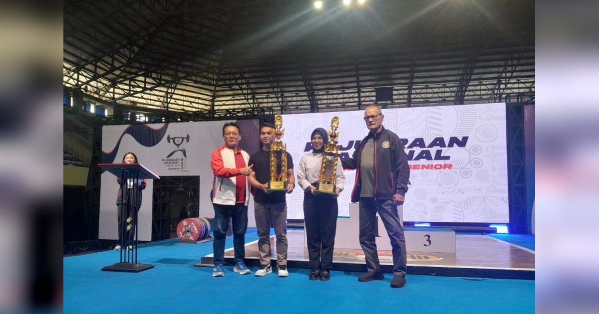 Jambi Juara Umum Kejurnas Angkat Besi 2025, Raih Tujuh Medali Emas!