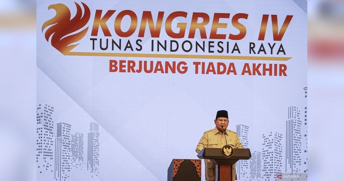Prabowo Ajak Kader Gerindra Jadi 'Pejuang Politik', Bukan Sekadar Politisi