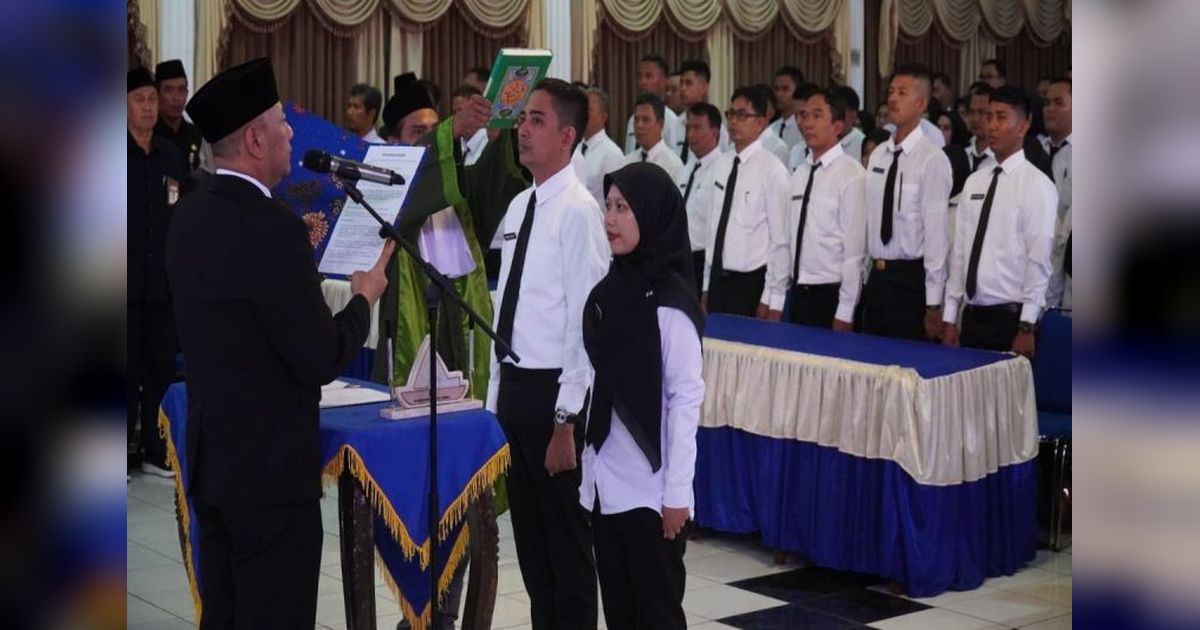 615 PPPK Kota Tegal Dilantik, Wali Kota Tekankan Integritas dan Pengabdian