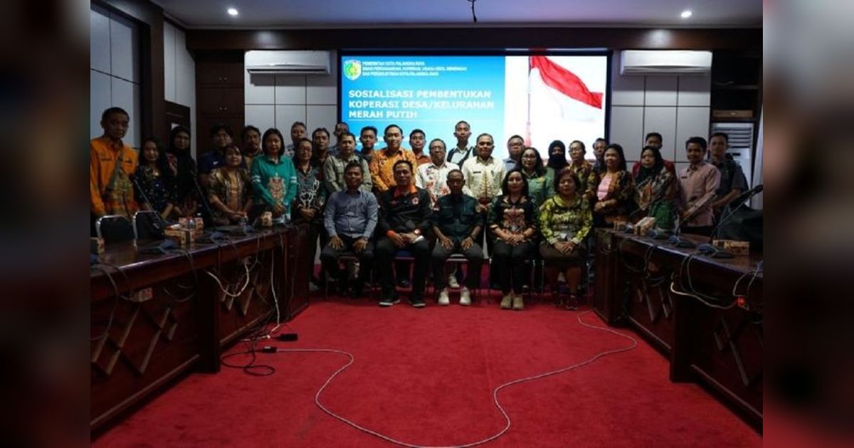 Palangka Raya Siap Bentuk Koperasi Merah Putih di Setiap Kelurahan