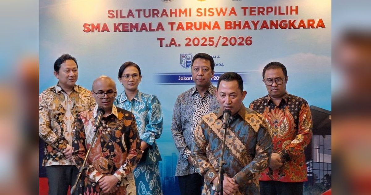 Kapolri Tegaskan Komitmen Dukung SMA Kemala Taruna Bhayangkara, Sekolah Unggulan untuk SDM Unggul