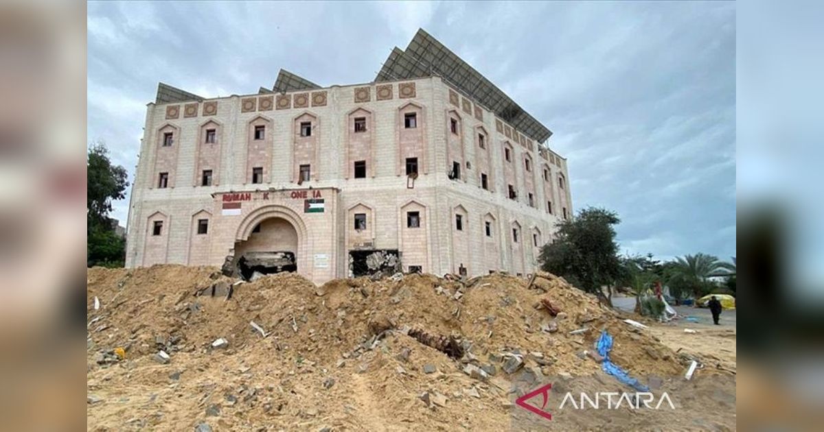 Israel Kepung RS Indonesia di Gaza, Tembak Siapapun yang Bergerak