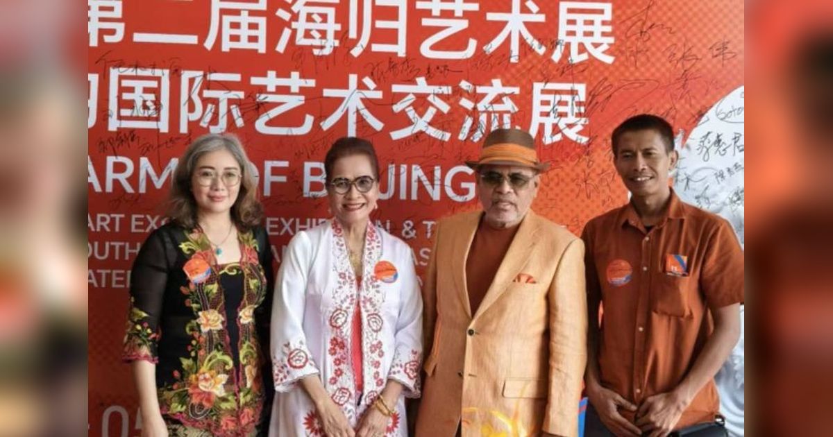Lukisan Indonesia Memukau Beijing: Empat Seniman Pamer Karya di Pameran Internasional
