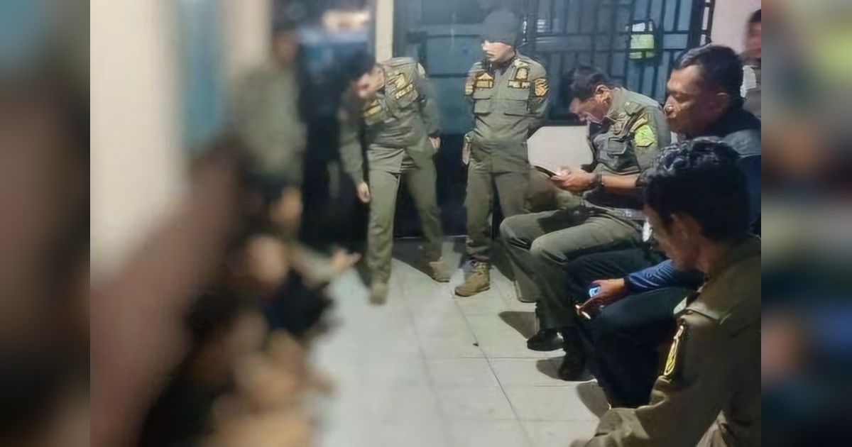 Aksi Tawuran Pelajar Digagalkan Satpol PP Tanjungpinang, 34 Remaja Diamankan