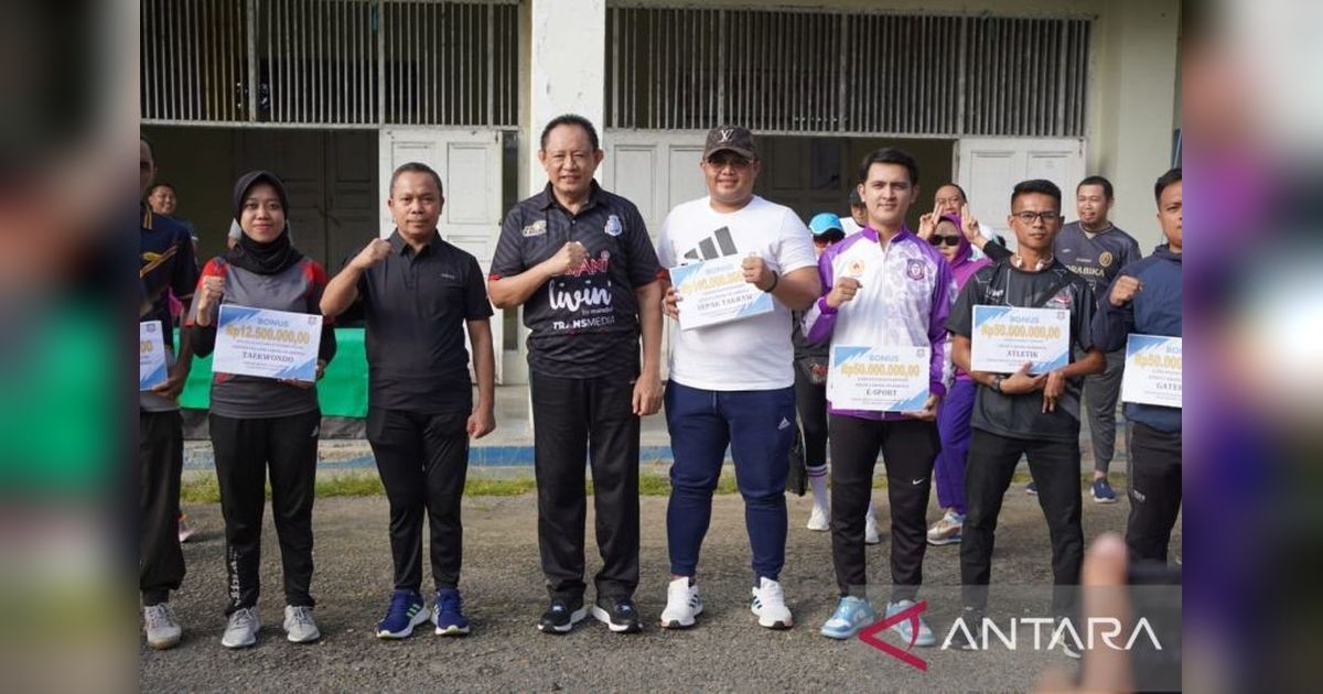 Bonus Atlet PON Gorontalo Cair! Pemprov Gelontorkan Rp1,05 Miliar untuk Apresiasi