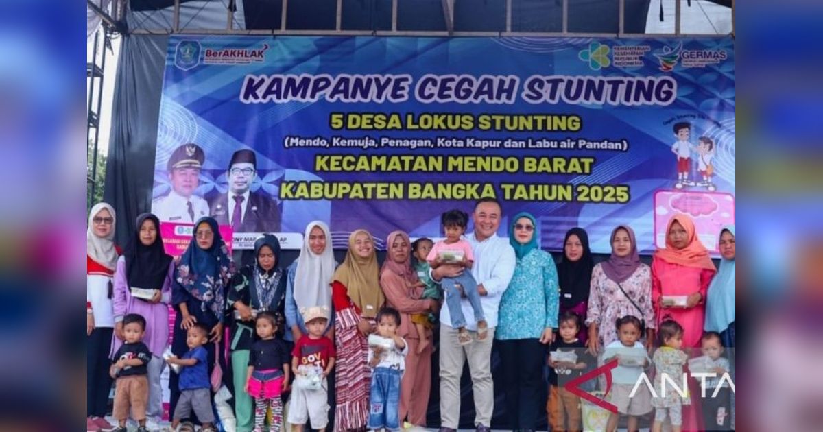 Pemkab Bangka Gencar Kampanye Pencegahan Stunting: Targetkan Balita Tumbuh Sehat