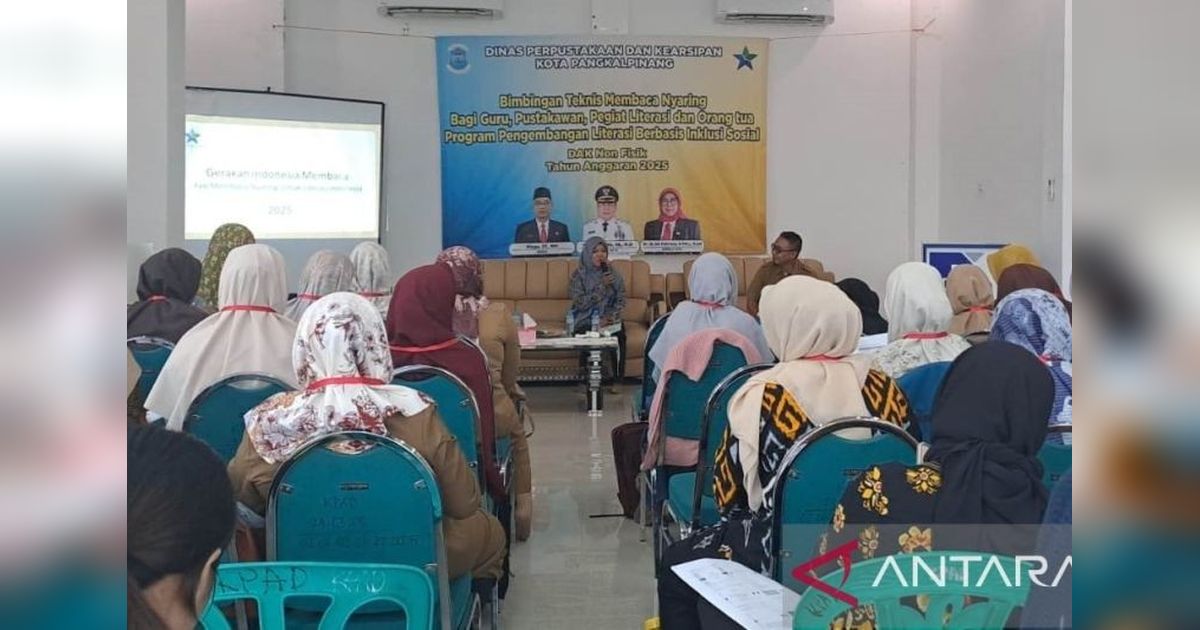 Pemkot Pangkalpinang Terapkan Metode Membaca Nyaring untuk Tingkatkan Minat Baca Masyarakat