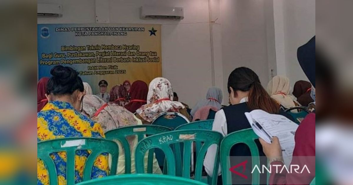 Minat Baca Warga Pangkalpinang Tertinggi di Babel, Dongkrak SDM Kota