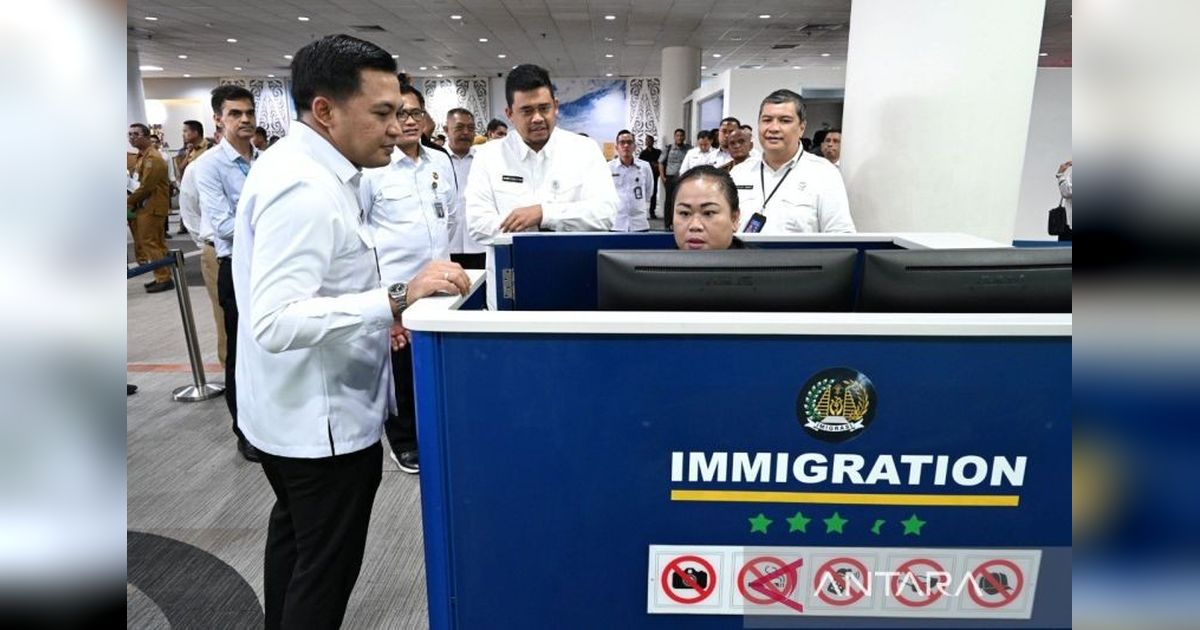 Bobby Nasution Apresiasi Fasilitas Autogate dan PMI Lounge di Bandara Kualanamu