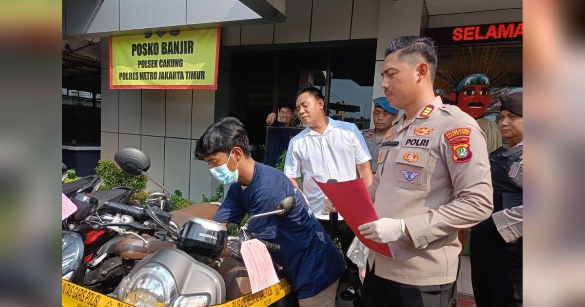 Waspada! Modus Pencurian Motor dengan Kunci T Kembali Marak di Cakung