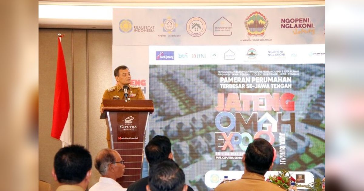 Gubernur Jateng Dorong Pengembang Sediakan Rumah Subsidi Layak untuk Tekan Kemiskinan