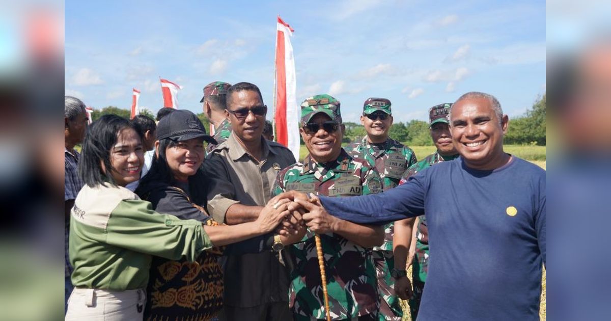 Pemkab Kupang Apresiasi Kontribusi Positif TNI AD dalam Sektor Pertanian