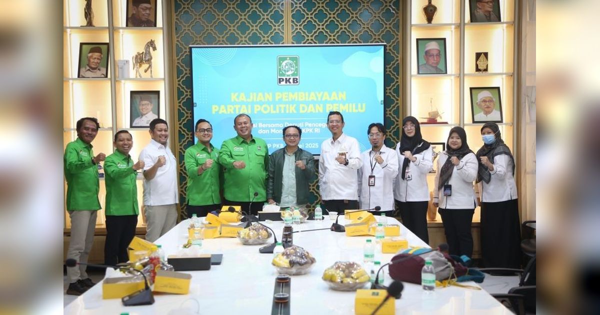 KPK dan PKB Bahas Tata Kelola Partai dan Dana Bantuan Politik