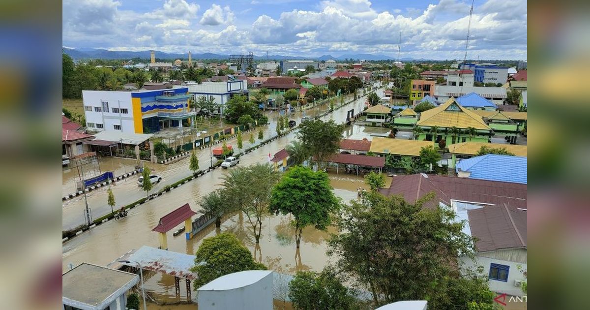 Banjir Bulungan Meluas, BPBD Kaltara Siapkan Status Tanggap Darurat