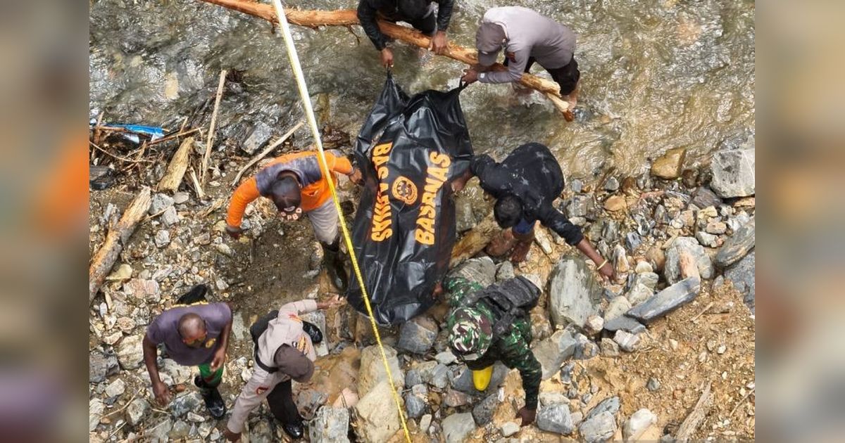 Tragis, Tim SAR Evakuasi 5 Jenazah Korban Banjir Bandang Pegunungan Arfak, Total 6 Meninggal