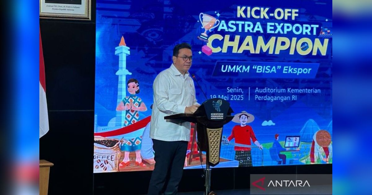 Mendag Sebut Asia dan Arab Saudi Jadi Tujuan Utama Ekspor UMKM Indonesia
