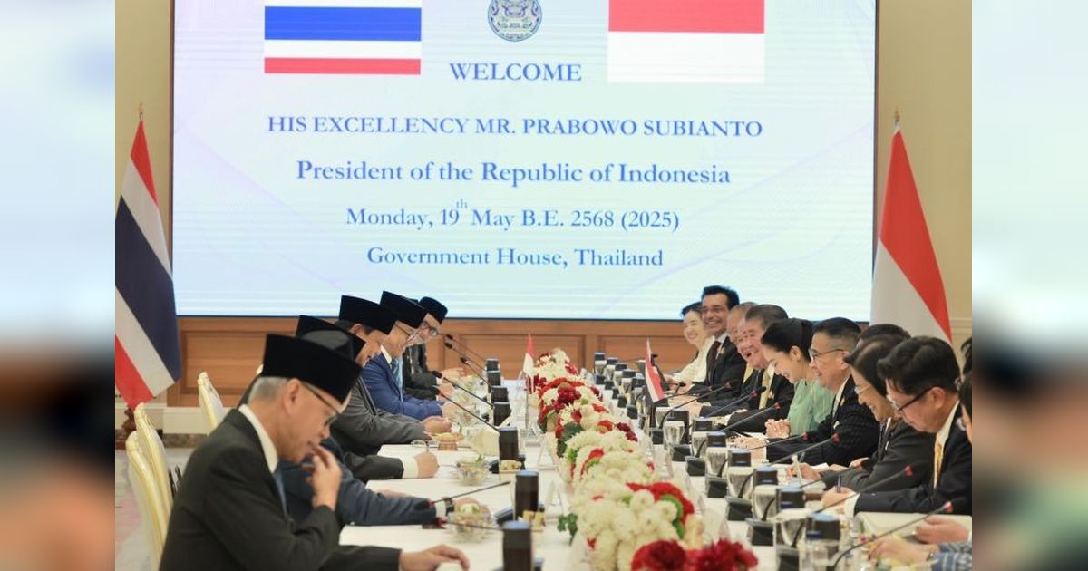 Prabowo Tekankan Kerja Sama Kesehatan RI-Thailand untuk Hadapi Potensi Pandemi Mendatang